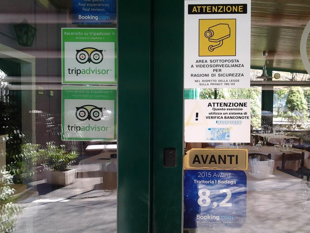 Trattoria I Bodega Hotel Abbadia Lariana Zewnętrze zdjęcie